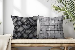 Seamless Texture of Woven Fabric Digital Paper | 3D Pattern Product Image 2