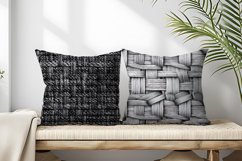 Seamless Texture of Woven Fabric Digital Paper | 3D Pattern Product Image 2