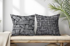 Seamless Texture of Woven Fabric Digital Paper | 3D Pattern Product Image 2