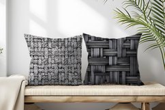 Seamless Texture of Woven Fabric Digital Paper | 3D Pattern Product Image 2