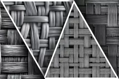 Seamless Texture of Woven Fabric Digital Paper | 3D Pattern Product Image 3