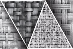 Seamless Texture of Woven Fabric Digital Paper | 3D Pattern Product Image 3