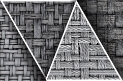 Seamless Texture of Woven Fabric Digital Paper | 3D Pattern Product Image 3