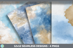 GorgeousSeamless Watercolor Textured Background Papers design.