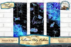 This is a seamless peekaboo Halloween themed design for a sublimation tumbler blanks