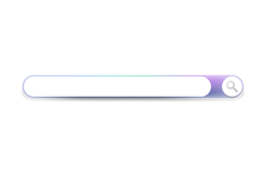Search bar with glassmorphism style template ui graphic Product Image 1