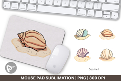 Mouse Pad Seashell Product Image 1