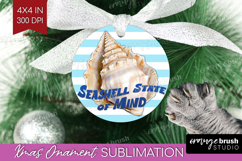 Seashell Nautical Ornament PNG Sea Quotes PNG Sublimation Product Image 1
