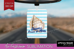 Seashell Nautical Air Freshener PNG Sea Quotes PNG Product Image 1