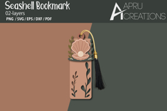 Seashell Bookmark SVG Product Image 2