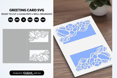 Seashell Coastal Greeting Card Paper Cut Product Image 1