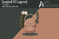 3D Layered Seashell Product Image 2