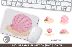 Mouse Pad Seashell Product Image 1