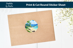 Seashore Digital Sticker