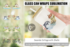 Glass Can Seaside Cottage Product Image 1