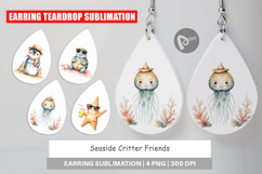 Earring Seaside Critter Friends Product Image 1