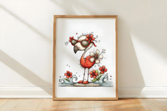 Seaside Flamingo Vacation Clipart Product Image 3