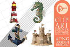 Seaside Quilted Beach Sublimation Product Image 1