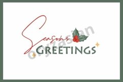 season greetings design for christmas