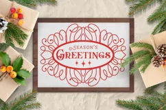 season greetings farmhouse svg