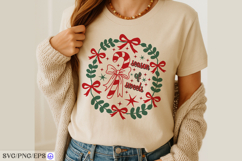 Christmas Season of Sweets Hand-Drawn SVG T-shirt Design Product Image 4