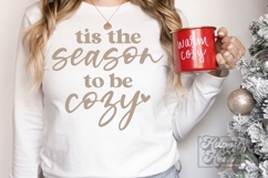 Season To Be Cozy SVG PNG - Sweater Weather - Lets Get Cozy Product Image 2
