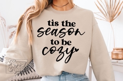 Season To Be Cozy SVG PNG - Sweater Weather - Lets Get Cozy Product Image 5