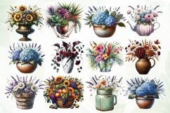 Seasons in Bloom Sublimation Clipart Product Image 5