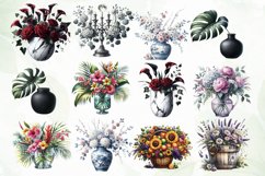 Seasons in Bloom Sublimation Clipart Product Image 4