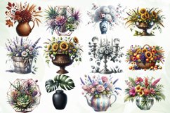 Seasons in Bloom Sublimation Clipart Product Image 3