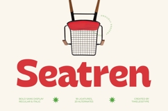 Seatren - Bold Sans Display Font Product Image 1