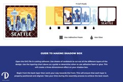 Seattle Skyline 3D Shadow Box - Seattle 3D Shadow Box Product Image 5