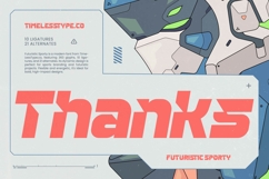 Secline - Futuristic Sporty Font Product Image 20