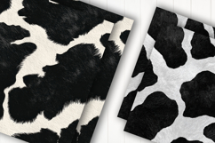 Cow Animal Print Digital Paper Product Image 2