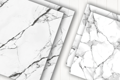 White Marble Texture Digital Paper Product Image 2