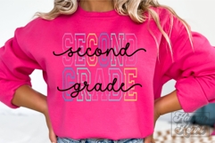 2nd Grade SVG - Retro Back To School - Second Grade PNG Product Image 4