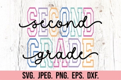 2nd Grade SVG - Retro Back To School - Second Grade PNG Product Image 5
