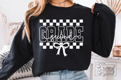 Second Grade Teacher SVG PNG Back To School Hello 2nd Grade Product Image 3