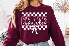 Second Grade Teacher SVG PNG Back To School Hello 2nd Grade Product Image 6