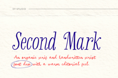 Second Mark - Organic Serif &amp; Script Product Image 1