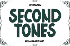 Second Tones Product Image 1