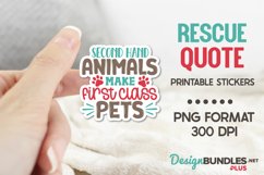 Second Hand Animals Make First Class Pets, Rescue Pet Png Product Image 1