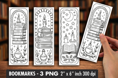 Secret Library Coloring Bookmark Bundle Product Image 4