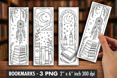 Secret Library Coloring Bookmark Bundle Product Image 5