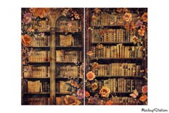 Old Library Shabby Paper Junk Journal Pages | Victorian Product Image 3