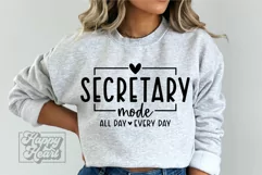 Secretary Mode SVG - Secretary Era - Secretary Vibes Office Product Image 4