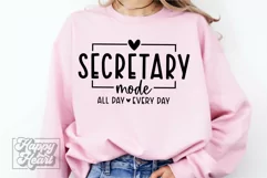 Secretary Mode SVG - Secretary Era - Secretary Vibes Office Product Image 3