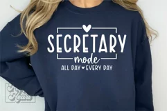 Secretary Mode SVG - Secretary Era - Secretary Vibes Office Product Image 2