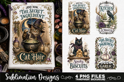 Magic Witchy Kitchen Towels PNG Sublimation Designs 4 Files Product Image 3