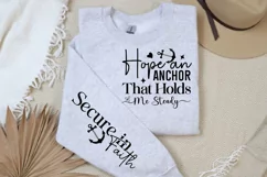 Hope An Anchor That Sleeve SVG, Christian SVG Design Product Image 3